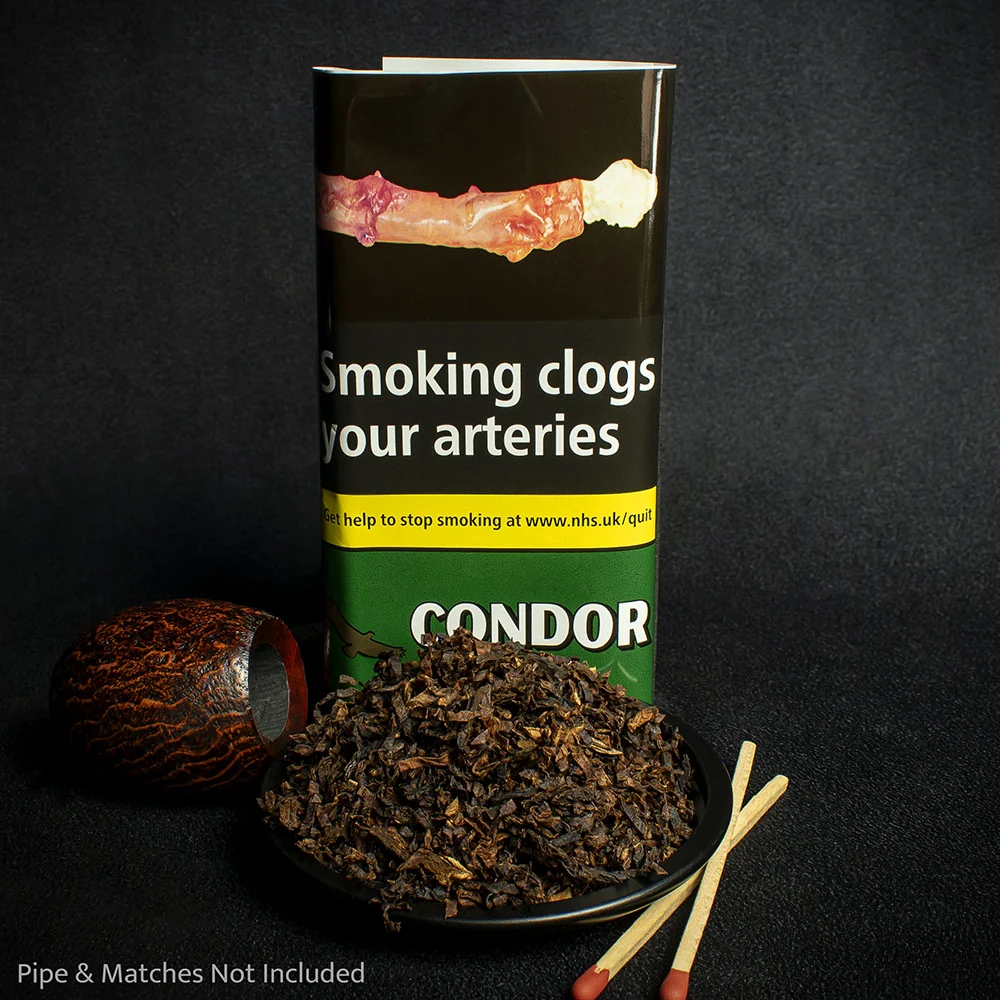 Condor Ready Rubbed Pipe Tobacco 50g pouch – Buy online UK with discreet delivery
