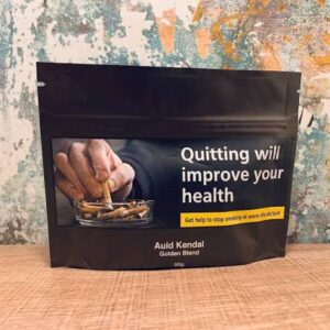 Auld Kendal Golden Blend 30g Hand Rolling Tobacco UK – Pre-Packed Mild Virginia Pouch by Gawith Hoggarth