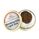 Buy Peterson Navy Rolls 50g tin – classic Virginia & Perique coin-cut pipe tobacco. Medium strength, natural sweetness & mild spice. Discreet UK delivery. 18+.