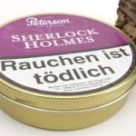 Peterson Sherlock Holmes 50g Pipe Tobacco Tin – Classic Virginia Burley Blend UK