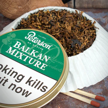 Peterson Balkan Mixture Pipe Tobacco - 50g Tin