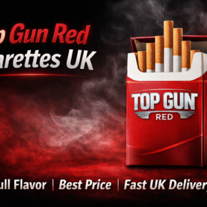 Top Gun Red Cigarettes UK pack