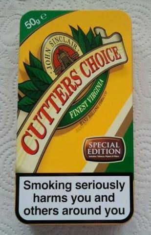 Buy Cutters Choice 50g 5 Pack Tobacco Pouch UK