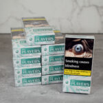 Players Green Superkings 20 pack cigarettes UK duty paid