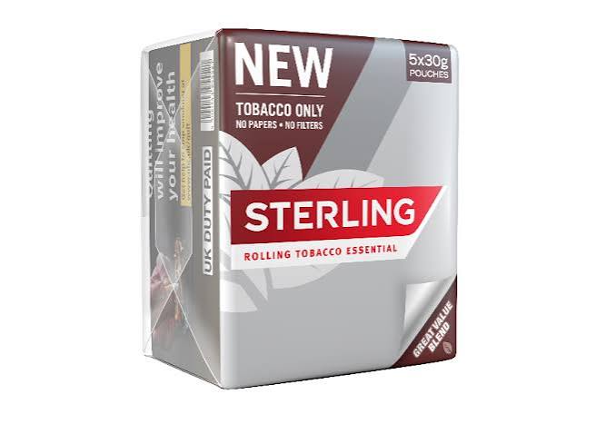 Sterling Rolling Tobacco 30g Pouch Authentic UK Stock