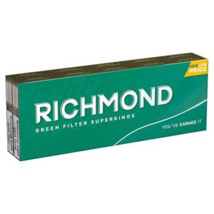 Richmond Green Superkings 20s Cigarettes