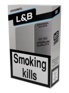 L&B Original Silver 20 pack – Lambert & Butler king size cigarettes UK