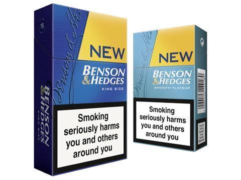BH Superkings Blue 20 Pack Cigarettes
