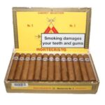 Buy authentic Montecristo No.5 Box of 25 Cuban cigars online in the UK. 4″ x 40 Perlas, medium-full strength. Discreet packaging & fast UK delivery. 18+ only.