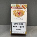 Romeo y Julieta No 2 Tubos pack of 3 Cuban cigars