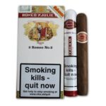 Buy Romeo y Julieta No 2 Tubos – Pack of 3 Cuban cigars. Medium-bodied Petit Corona in aluminium tubes. Fresh stock & discreet UK delivery.