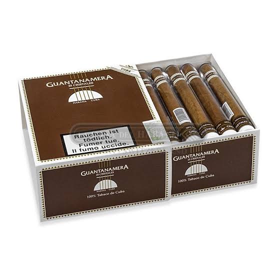 Guantanamera Cristales single mild Cuban cigar in clear tube UK