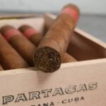 Buy genuine Partagas D4 cigar UK – Serie D No. 4 single. Full-bodied Cuban robusto with rich earth, leather & spice notes. Discreet packaging. 18+ only.