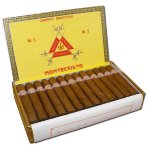 Montecristo No.5 Box of 25 Cuban Cigars UK